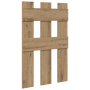 Perchero de pared Roble artisan 65 x 3 x 100 cm