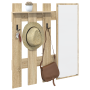 Perchero de pared Roble de Sonoma 100 x 10 x 100 cm