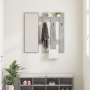 Perchero de pared Gris concreto 100 x 10 x 100 cm