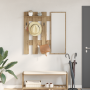 Perchero de pared Roble artesanal 100 x 10 x 100 cm