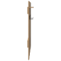 Perchero de pared Roble artesanal 100 x 10 x 100 cm