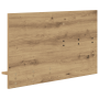 Perchero de pared con estante Roble artesanal 90 x 10 x 50 cm