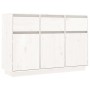 Solid white pine wood sideboard 110x34x75 cm by vidaXL, Sideboards - Ref: Foro24-813815, Price: 154,73 €, Discount: %