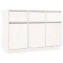 Solid white pine wood sideboard 110x34x75 cm by vidaXL, Sideboards - Ref: Foro24-813815, Price: 145,18 €, Discount: %