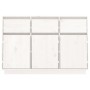 Solid white pine wood sideboard 110x34x75 cm by vidaXL, Sideboards - Ref: Foro24-813815, Price: 154,73 €, Discount: %