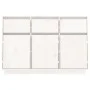 Solid white pine wood sideboard 110x34x75 cm by vidaXL, Sideboards - Ref: Foro24-813815, Price: 145,18 €, Discount: %