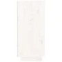 Solid white pine wood sideboard 110x34x75 cm by vidaXL, Sideboards - Ref: Foro24-813815, Price: 145,18 €, Discount: %