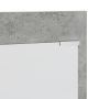Perchero de pared con estante Gris concreto 70 x 10 x 90 cm