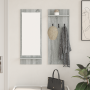 Perchero de pared con estante Gris sonoma 70 x 10 x 90 cm