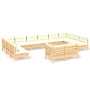Gartenmöbel 12 Stück und Kissen aus massivem Kiefernholz von vidaXL, Gartensets - Ref: Foro24-3097271, Preis: 957,55 €, Rabat...