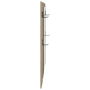 Perchero de pared Roble Sonoma 96 x 1.5 x 90 cm