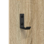 Perchero de pared Roble Sonoma 96 x 1.5 x 90 cm
