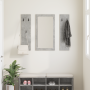 Perchero de pared Gris hormigón 96 x 1.5 x 90 cm
