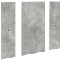 Perchero de pared Gris hormigón 96 x 1.5 x 90 cm
