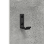 Perchero de pared Gris hormigón 96 x 1.5 x 90 cm