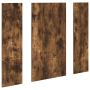 Perchero de pared Roble ahumado 96 x 1.5 x 90 cm