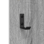 Perchero de pared Gris sonoma 96 x 1.5 x 90 cm
