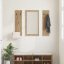 Perchero de pared Roble artisan 96 x 1.5 x 90 cm