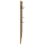 Perchero de pared Roble artisan 96 x 1.5 x 90 cm