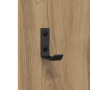 Perchero de pared Roble artisan 96 x 1.5 x 90 cm