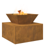 Hoguera 50 x 50 x 40 cm Acero Corten