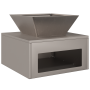 Hoguera 50 x 50 x 40 cm Acero Corten