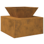 Hoguera 50 x 50 x 40 cm Acero Corten