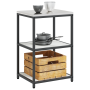 Estante de almacenamiento de cocina Blanco 60 x 50 x 92 cm