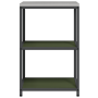 Estante de almacenamiento de cocina Verde oliva 60 x 50 x 92 cm