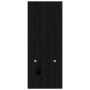 Solid black pine wood monitor stand (39-72)x17x43 cm by vidaXL, Computer bases and risers - Ref: Foro24-814013, Price: 23,64 ...