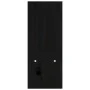 Solid black pine wood monitor stand (39-72)x17x43 cm by vidaXL, Computer bases and risers - Ref: Foro24-814013, Price: 23,38 ...