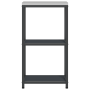 Estante de almacenamiento de cocina Antracita 60 x 50 x 92 cm