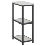 Estante de almacenamiento de cocina Plateado 60 x 50 x 92 cm