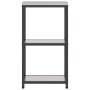 Estante de almacenamiento de cocina Plateado 60 x 50 x 92 cm