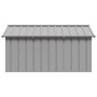 Casa para perros acero galvanizado gris 116,5x153x81,5 cm de vidaXL, Casetas para perros - Ref: Foro24-171543, Precio: 123,37...