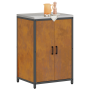Gabinete de Almacenamiento para Cocina Oxidado 60 x 50 x 92 cm