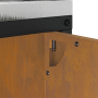 Gabinete de Almacenamiento para Cocina Oxidado 60 x 50 x 92 cm