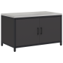 Gabinete de Almacenamiento para Cocina Negro 60 x 50 x 92 cm