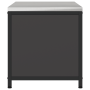 Gabinete de Almacenamiento para Cocina Negro 60 x 50 x 92 cm