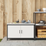 Gabinete de Almacenamiento para Cocina Blanco 60 x 50 x 92 cm