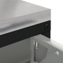 Gabinete de Almacenamiento para Cocina Plateado 60 x 50 x 92 cm