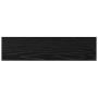 Tableros de Estante de Pino Negro - 4 Piezas de 40x10x1.5 cm en