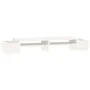 Solid white pine wood monitor stand 100x27.5x15 cm by vidaXL, Computer bases and risers - Ref: Foro24-813970, Price: 41,43 €,...