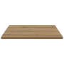 Tableros de estantería de, 4 piezas, roble, 40x40x1.5 cm, madera