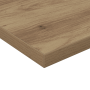 Tableros de estantería de, 4 piezas, roble, 40x40x1.5 cm, madera