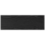 Tablones de estantería de roble negro - Juego de 4, 60x20x1.5