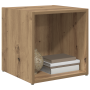 Gabinetes para TV 4 pcs Roble artesanal 37x35x37 cm Madera