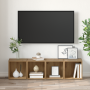Gabinetes para TV 4 pcs Roble artesanal 37x35x37 cm Madera