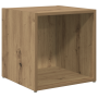 Gabinetes para TV 4 pcs Roble artesanal 37x35x37 cm Madera