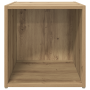 Gabinetes para TV 4 pcs Roble artesanal 37x35x37 cm Madera